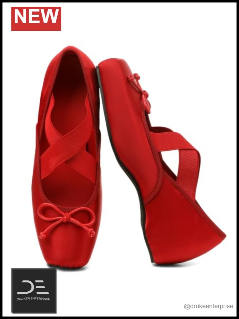 Women's Ballet Flats Square Toe Bow Mary Jane Hidden Wedge